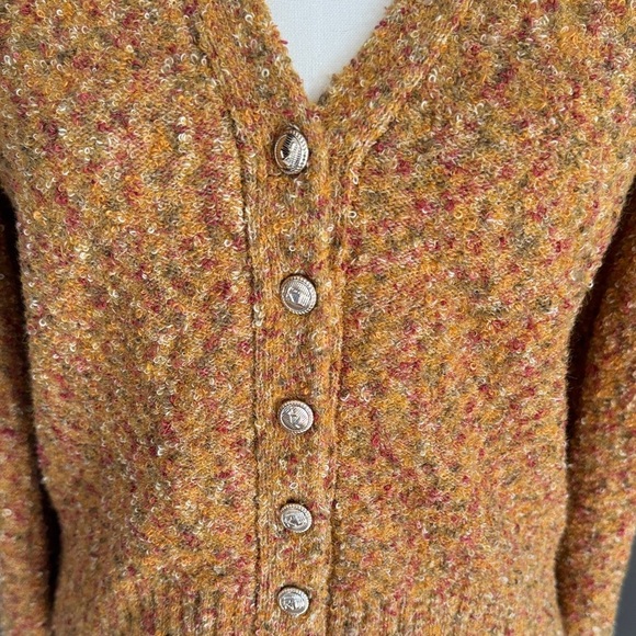 Karl Lagerfeld Multicolor Button-Up Cardigan Size XS - Picture 2 of 10